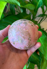(Rare) Rhodochrosite Sphere- Medium