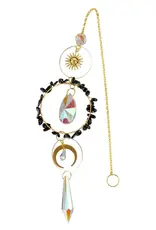 Crystal Sun Catcher - Black Obsidian - 19418