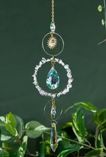 Crystal Sun Catcher. - Clear Quartz - 19422