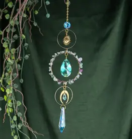 Crystal Sun Catcher. - Fluorite - 20252