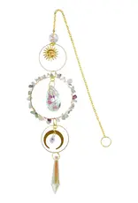 Crystal Sun Catcher. - Fluorite - 20252