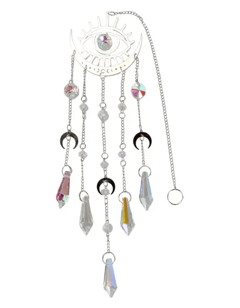 Sun & Moon Sun Catcher - Silver - 14065