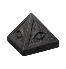 Shungite Evil Eye Pyramid - 17789