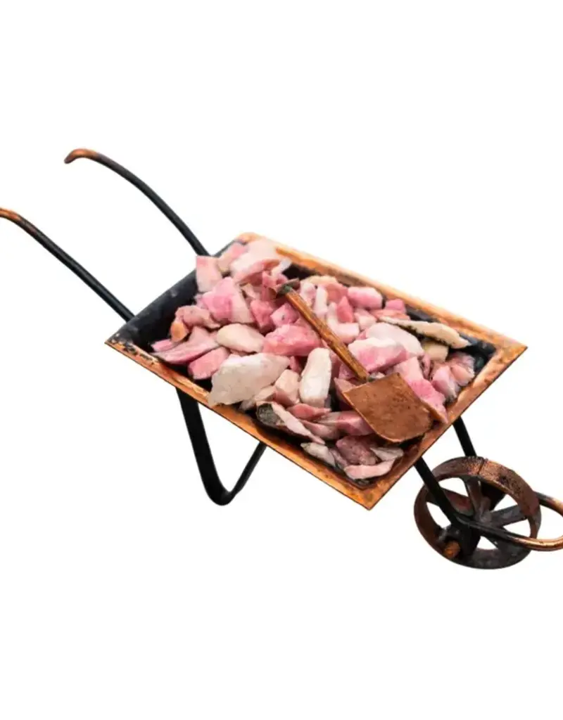 Crystal Chip Wheelbarrow - Pink Opal - 7567