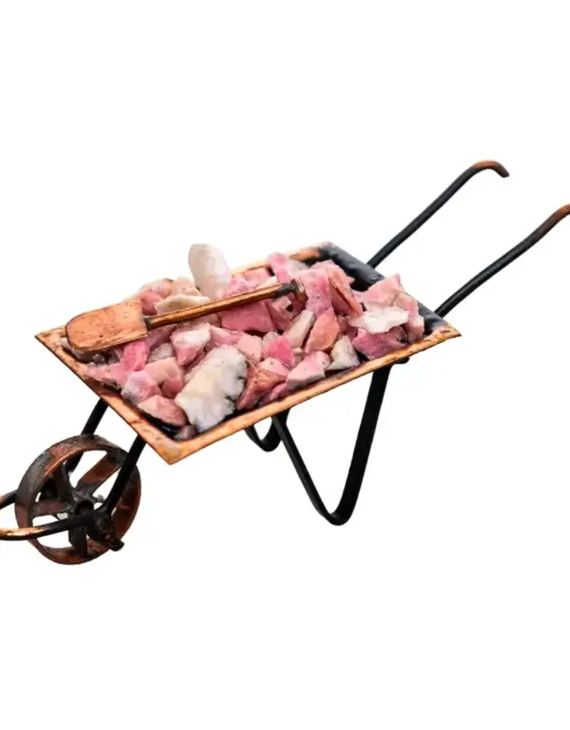 Crystal Chip Wheelbarrow - Pink Opal - 7567