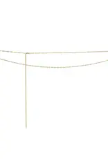 18K Gold PVD Plated Stainless Steel Singapore Belly Chain - Gold