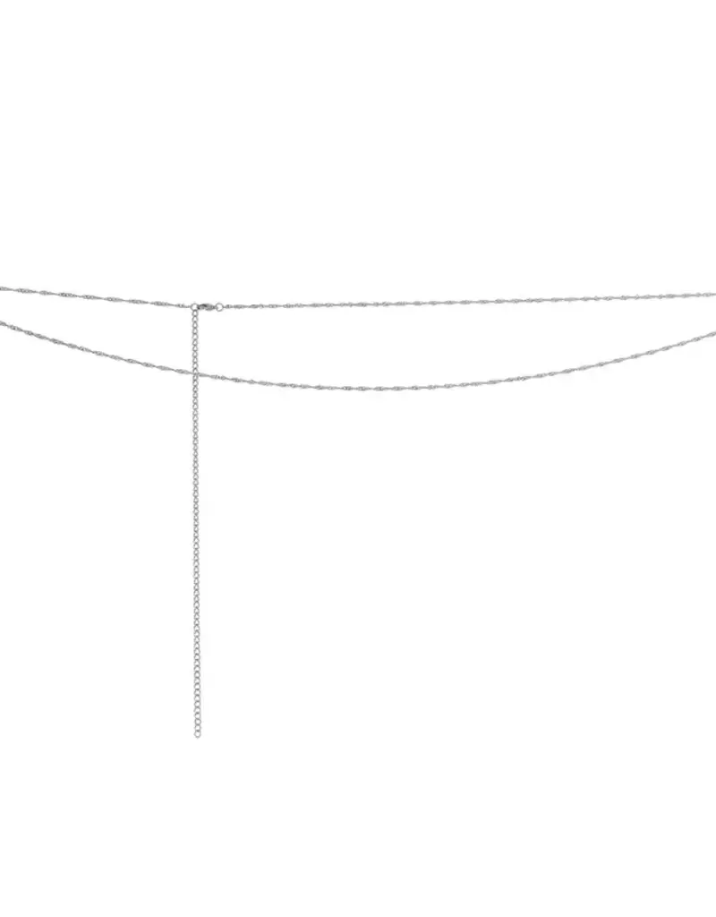 Stainless Steel Singapore Belly Chain - Stainless