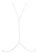 Stainless Steel Lip Full Body Chain - Stainless