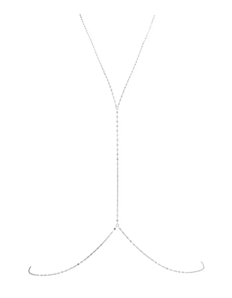 Stainless Steel Lip Full Body Chain - Stainless