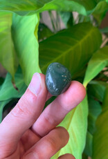 Moss Green Agate Tumble