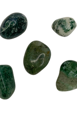 Moss Green Agate Tumble