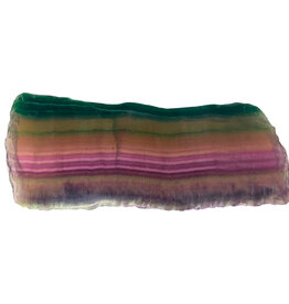 Fluorite Polished Slab - Premium Md-Lg
