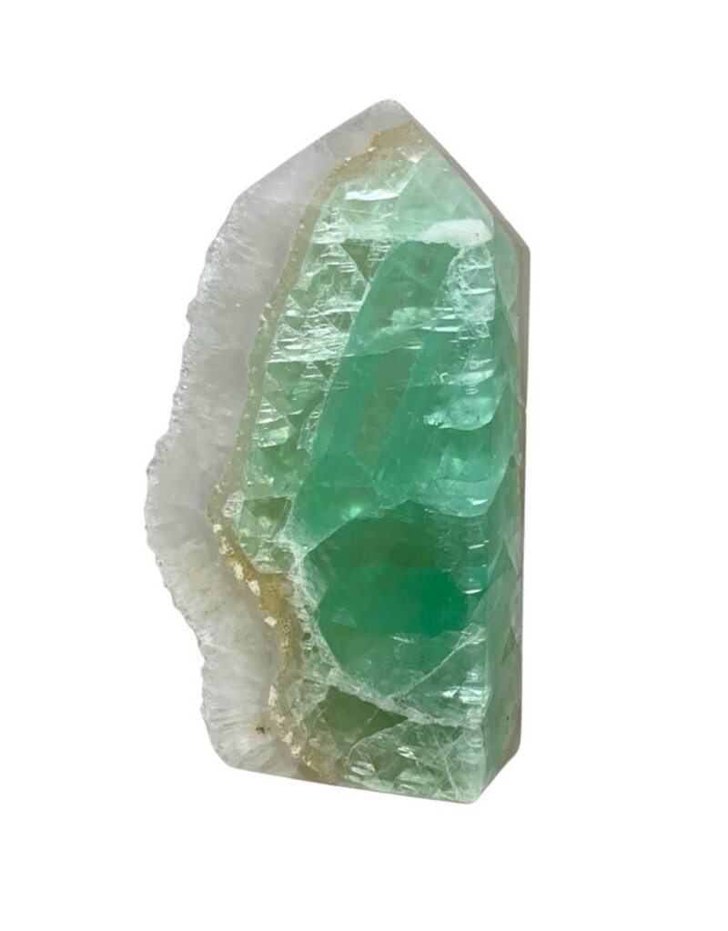 Fluorite with Druze