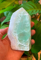 Fluorite with Druze