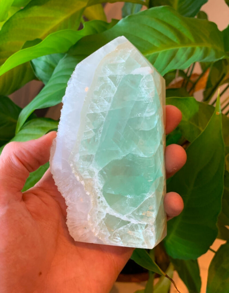 Fluorite with Druze