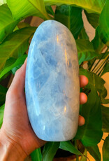 Blue Calcite Polished Free Form