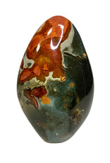 Polychrome Carved Oval