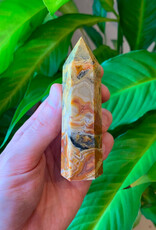 Brown Aragonite Point