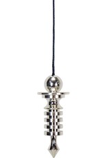 Chambered Isis Pendulum - Silver Plated