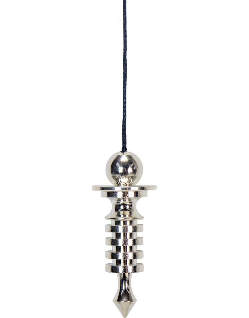 Chambered Isis Pendulum - Silver Plated
