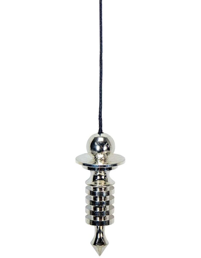 Chambered Isis Pendulum - Silver Plated