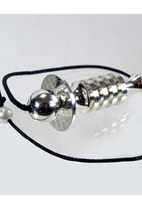 Chambered Isis Pendulum - Silver Plated