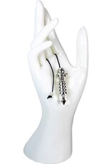 Chambered Isis Pendulum - Silver Plated