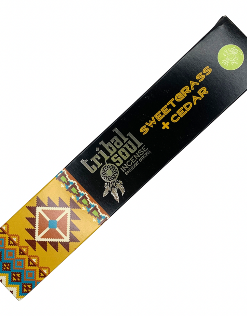 Tribal Soul Sweetgrass and Cedar Incense