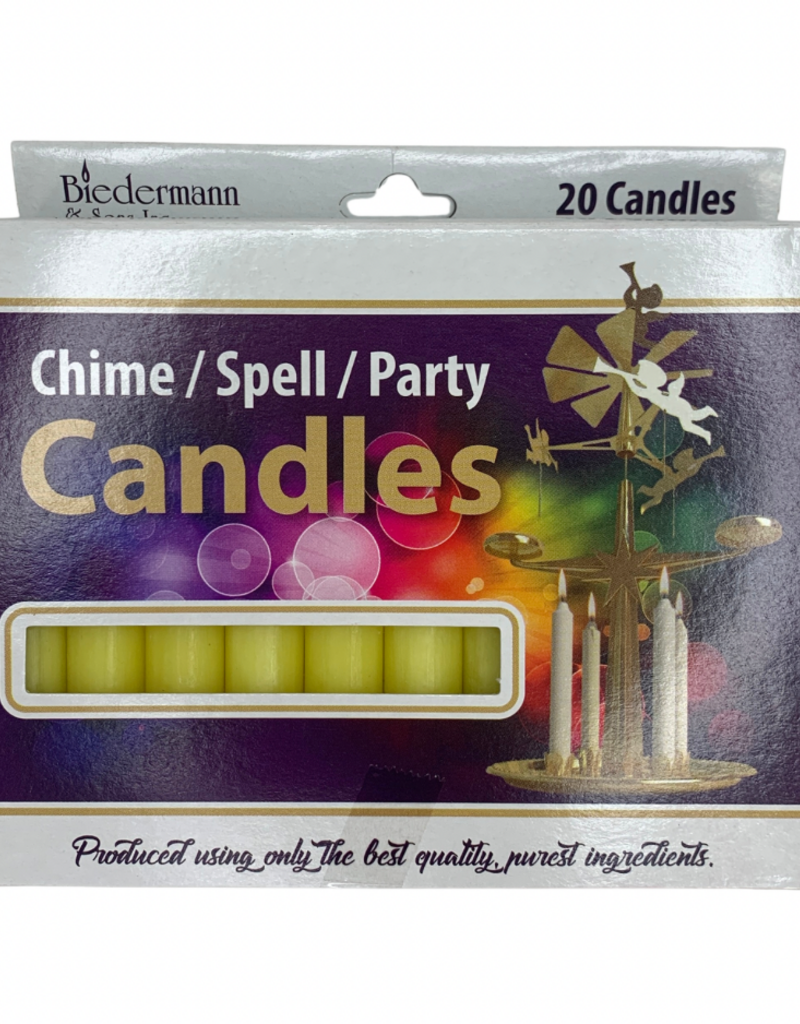 Mini Candle Pack - Yellow