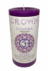 Chakra Crown 3X6 Pillar
