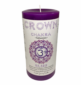 Chakra Crown 3X6 Pillar