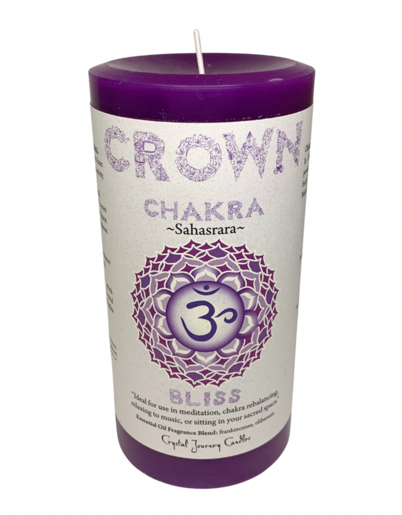 Chakra Crown 3X6 Pillar