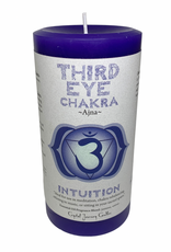 Chakra Third Eye 3X6 Pillar