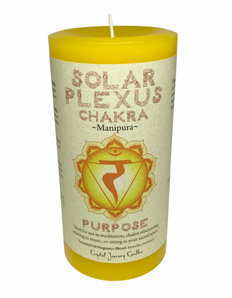 Chakra Solar Plexus 3X6 Pillar
