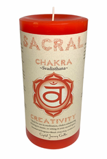 Chakra Sacral 3x6 Pillar