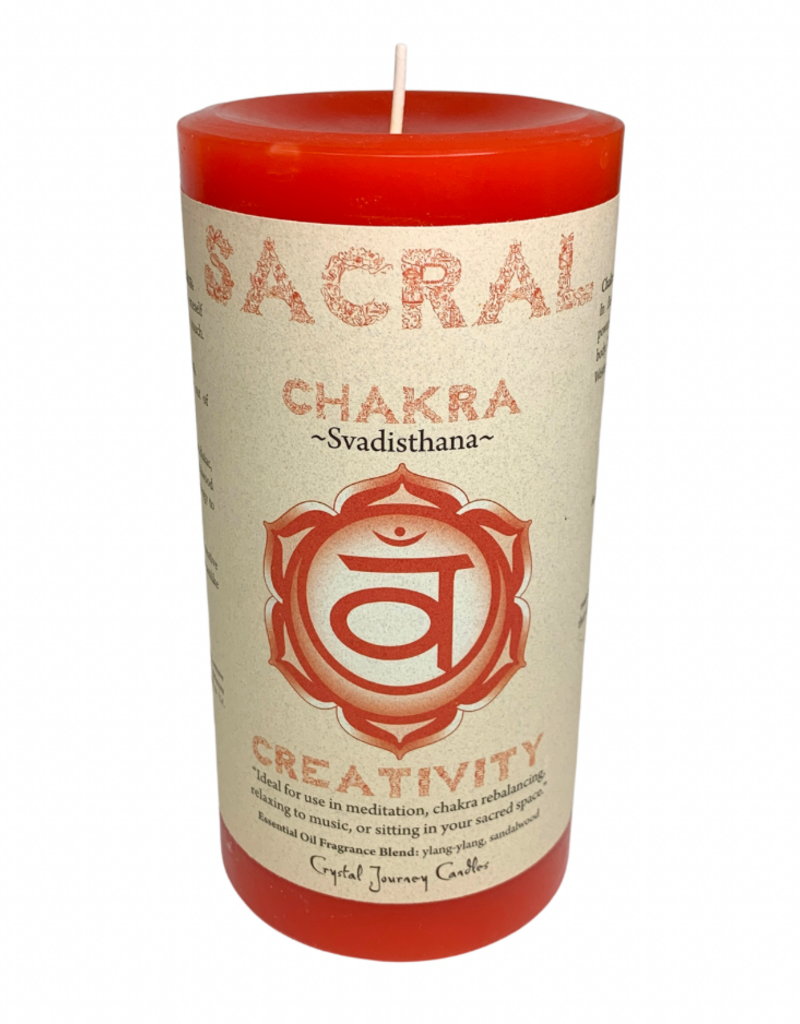 Chakra Sacral 3x6 Pillar