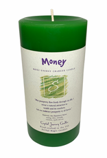 Money Reiki Charged Candle
