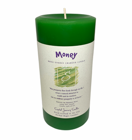 Money Reiki Charged Candle