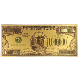 Gold Feng Shui Bill - $1 Million