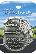 Visor Clip- Archangel Michael Wings
