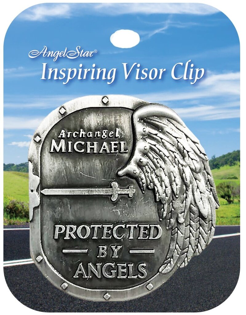Visor Clip- Archangel Michael Wings