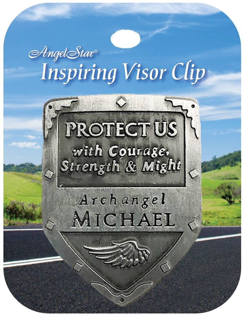 Visor Clip- Archangel Michael Shield