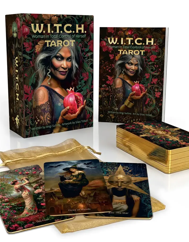 W.I.T.C.H. Tarot Deck by Angi Sullins - WTCH78