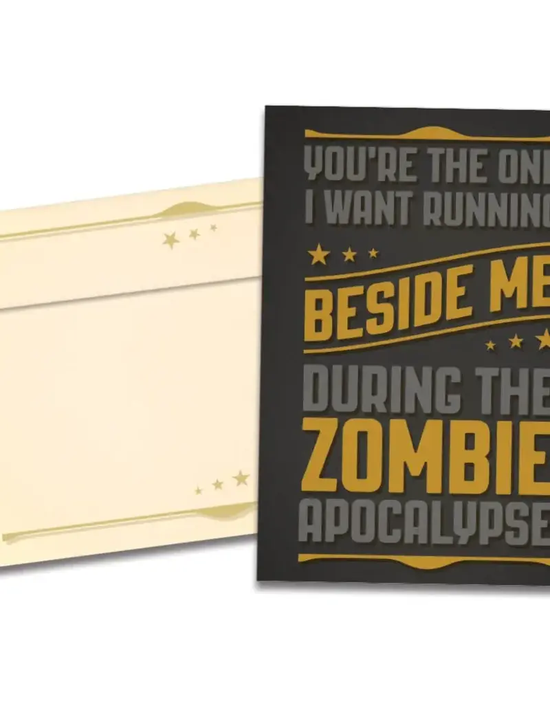 Friendship Card - Zombie Apocalypse - 14544