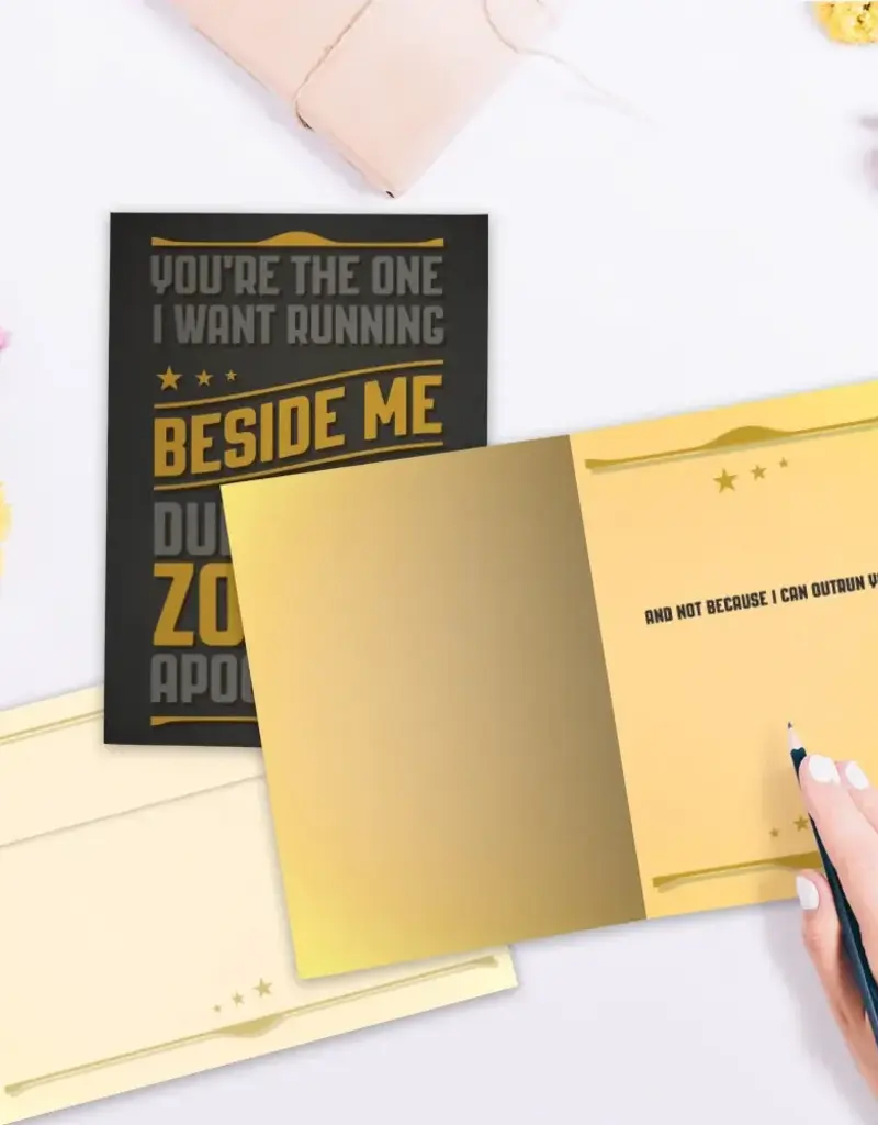 Friendship Card - Zombie Apocalypse - 14544