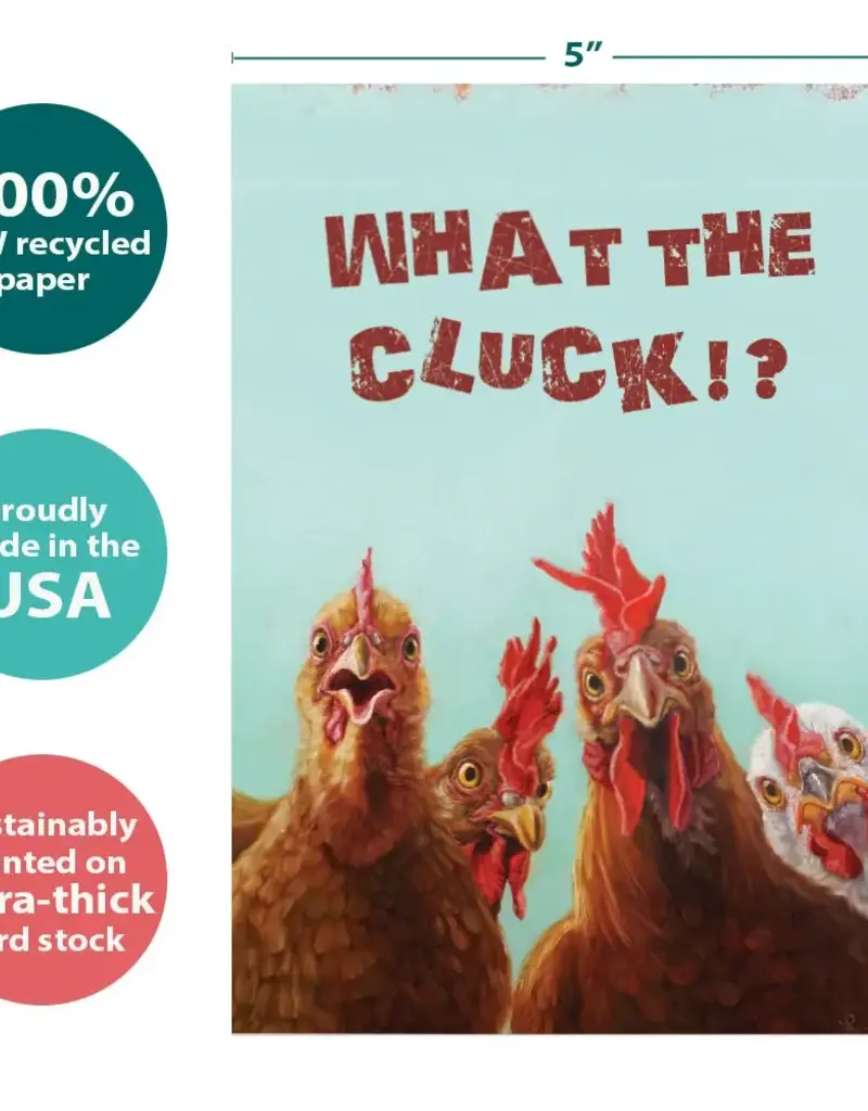 Birthday Card - What the Cluck - 17877