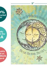 Birthday Card - Sun Moon and Stars - 19652