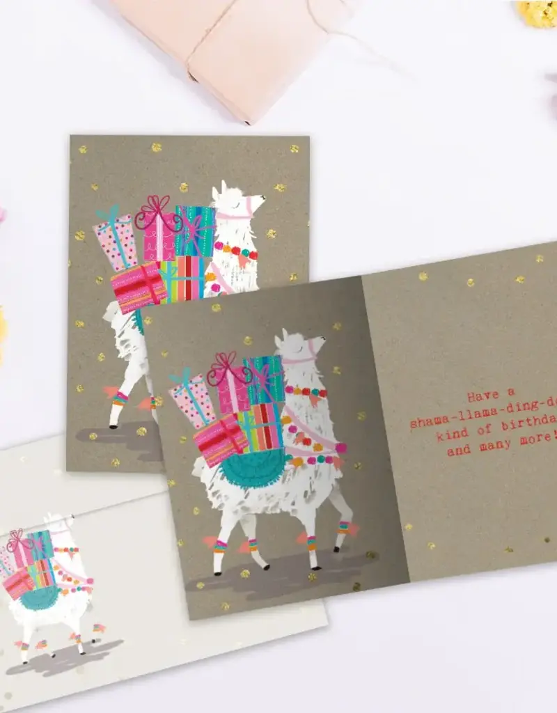 Birthday Card - Shama Llama - 17918