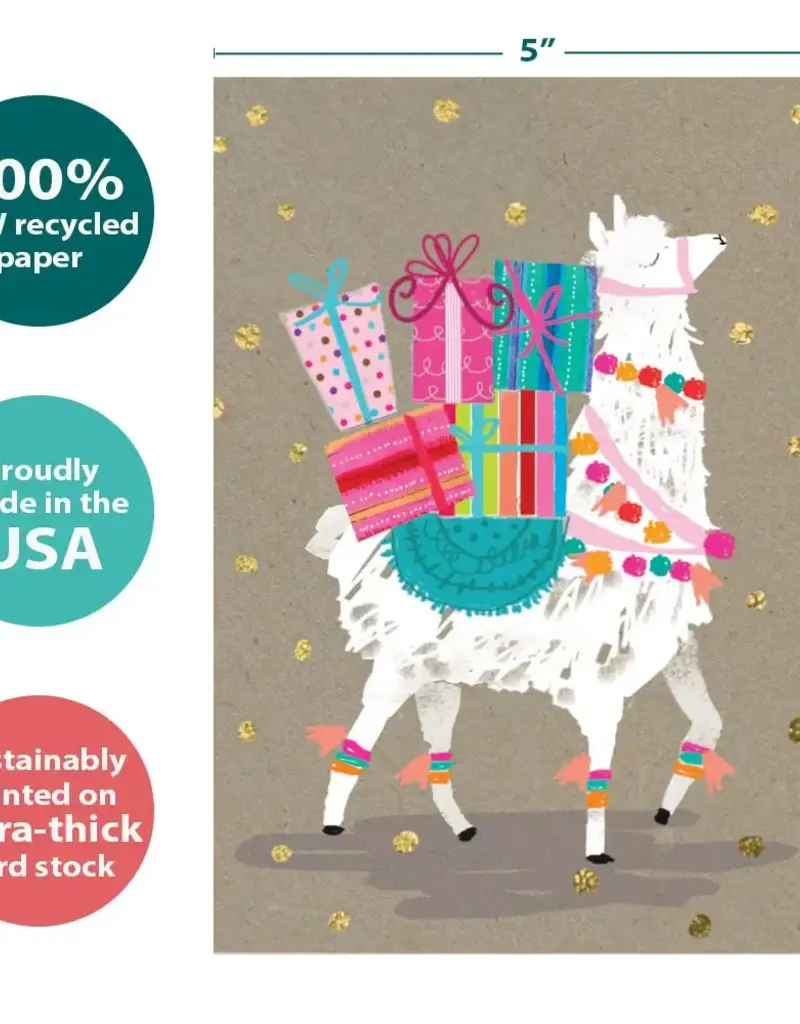 Birthday Card - Shama Llama - 17918