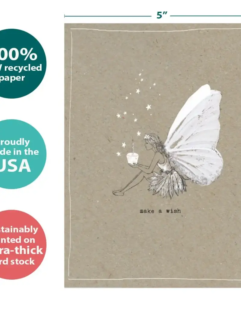 Birthday Card - Fairy Happy - 17848